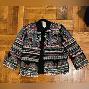 Zara hand beaded jacket